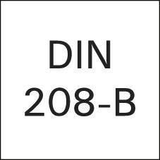Alésoir machine DIN208 HSSE forme B 20,0mm 