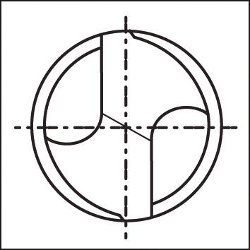 Foret hélicoïdal DIN345 HSSCo5 rectifié type INOX queue CM 20,00mm 