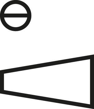 Pince à becs pointus Électronique coudée 130mm 