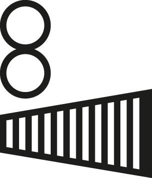 Pince à becs longs DIN/ISO5745 avec branches bicomposant 160mm 