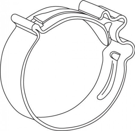 Pince pour colliers de serrage pour colliers de serrage type CLIC branches à gaine syn. 180mm 