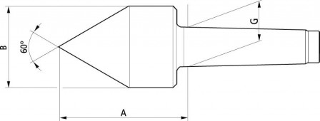 Pointe tournante conique 627 T272 CM2 