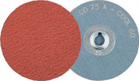Feuille abrasive COMBIDISC INOX-F 75mm G80 