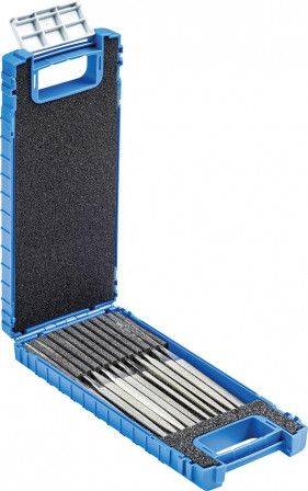 Jeu de limes aiguilles diamant 11 pièces 