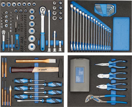 Servante d'atelier Workster 147 pièces 