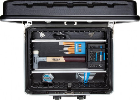 Jeu d'outils Électricien74 pcs. dans mallette ABS