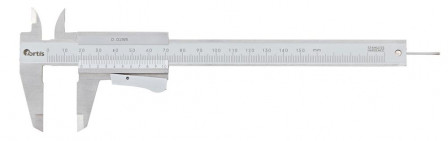 Pied à coulisse de poche blocage instantané 150mm 1/50, 1/1000 