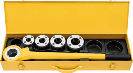 Filière électrique à main jeu eva R 1/2-1.1/4