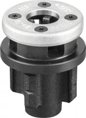 Tête de coupe à serrage rapide R 3/8  Filetage gaz R conique reISO 7-1, EN 10226 