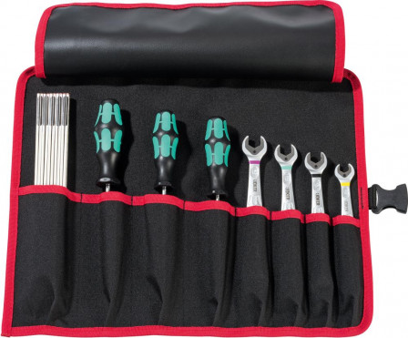 Pochette à outils à enrouler 410x330mm 8 compartiments 