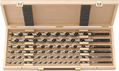 Jeu de forets à bois à simple spirale 650mm 6 pièces 