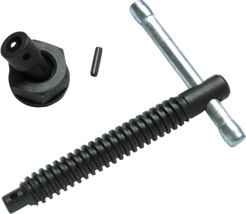 Embout avec vis pour presse à vis de mécanicien tout acier 