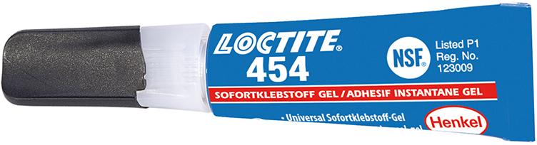 Colle instantanée LOCTITE454 tube 3g 