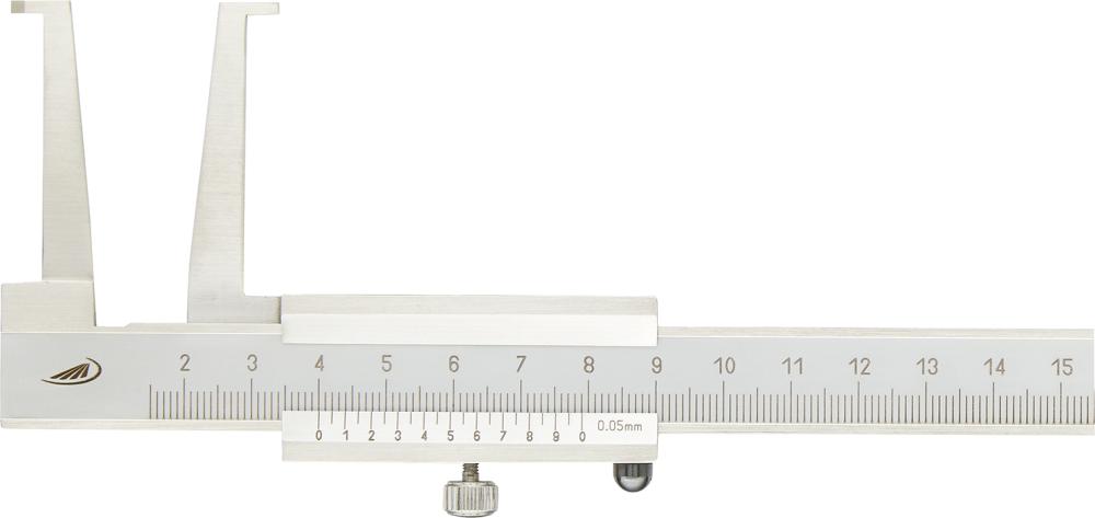 Pied à coulisse pour rainures 10-160mm HP