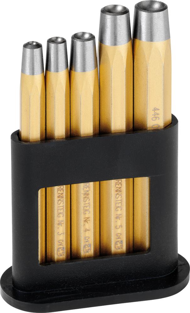 Jeu d'outils à former lestêtes de rivets 5 pièces 