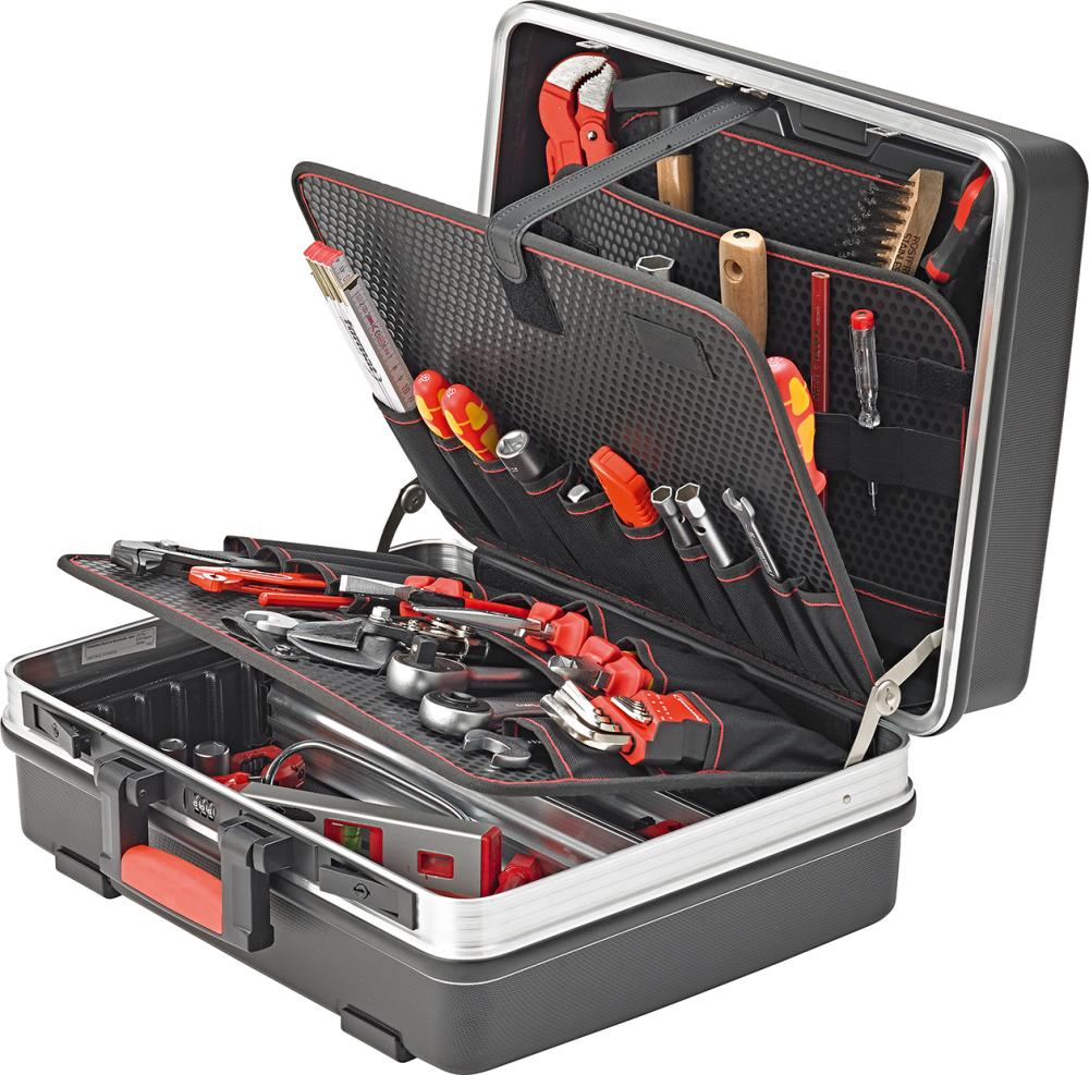 Jeu d'outils Sanitaire 51pcs. dans mallette ABS 