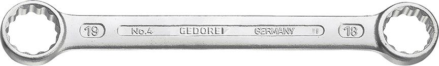 Clé polygonale double similaire DIN837B 20x22mm 