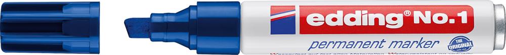 Marqueur permanent 1 bleu