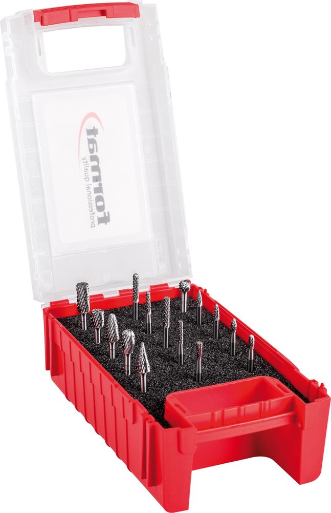 Jeu de mini-fraises carbure C 3mm 15 pièces 