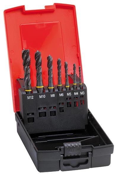 Jeu de tarauds machine DIN371/376 HSSE forme C M3-M12 