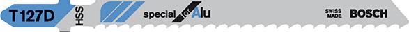 Lame de scie sauteuse T 127 D pack de 5 