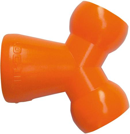 Raccord en Y 2 pièces pour tuyau d'agent réfrigérant 1/2