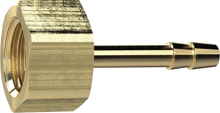 Embout a olive a visser laiton, femelle F3/4