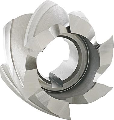 Fraise 2 tailles alésage DIN1880HSSCo5typeW 40x32mm 