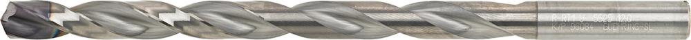 Foret hélicoïdal TB NU carbure monobloc FIRE AC queue HA 12xD 5mm 