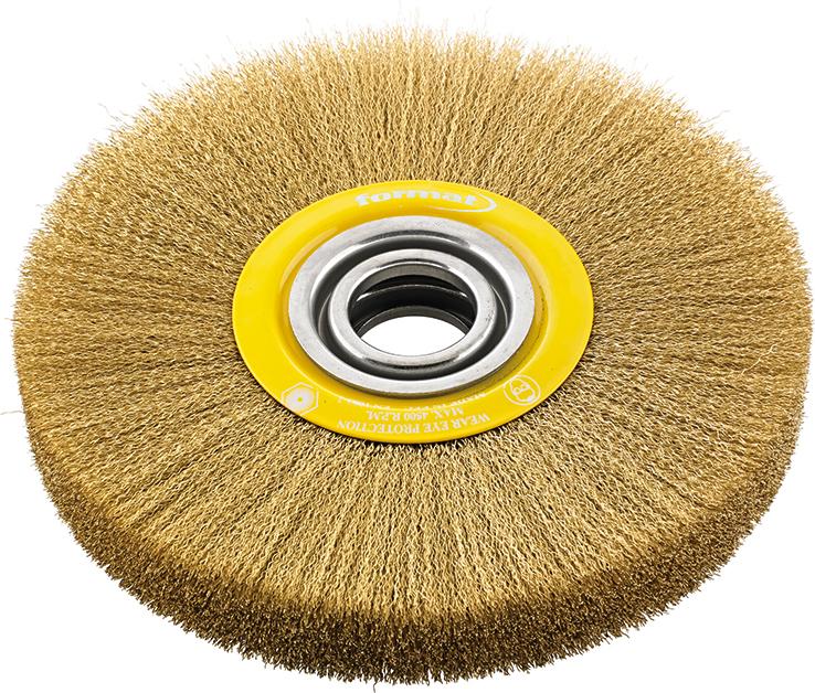 Brosse circulaire laiton 150x24mm 