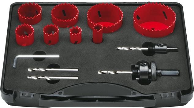 Jeu de scies cloches HSSBi M42 Installateur 16-67mm 