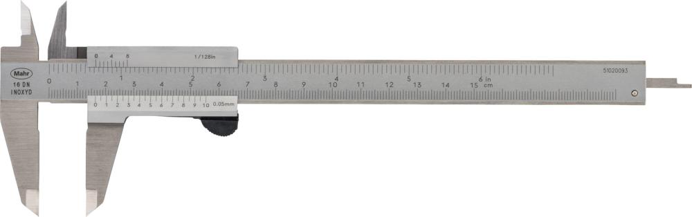 Pied à coulisse de poche 4100600 150mm 0,05mm 