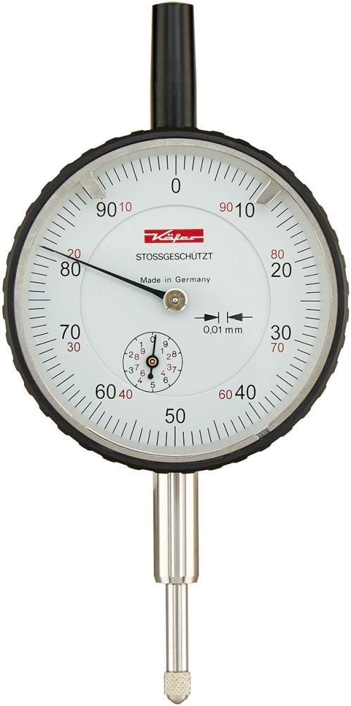 Comparateur haute précision M2S protégé antichoc avec réglage fin de l'aiguille 