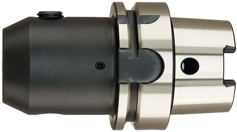 Mandrin à méplat DIN69893A trou d'huile HSK-A63 10x65mm 