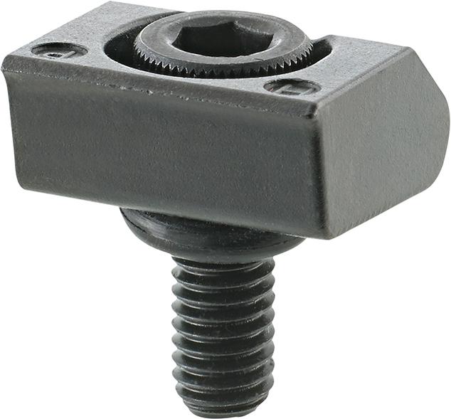 Crampon de bridage Pitbull arête vive acier 16,0 