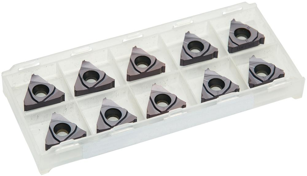 Jeu de plaquettes à fileter 16 ER acier 1,1,25,1,5,1,75,2,0,2,5