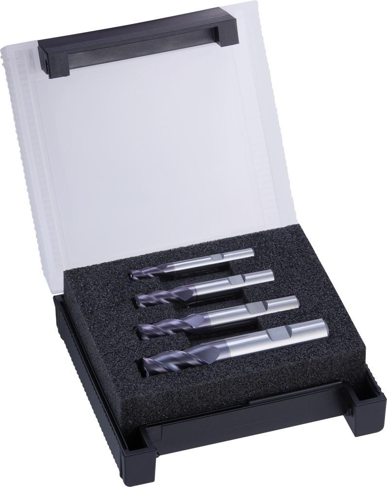 Jeu de fraises d'ébauchesHPC TiALN type UNI D3 6/ 8/10/12mm 