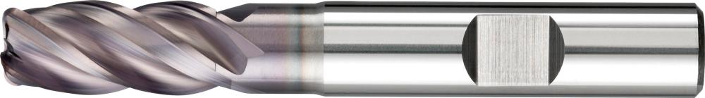 Fraise carbure monobloc TiALN Queue HB 10 ER 0,5 