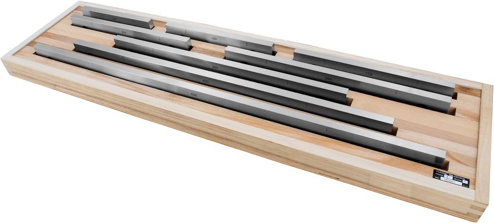 Jeu cales étalons parall.long, précision 1 8 pièc es 