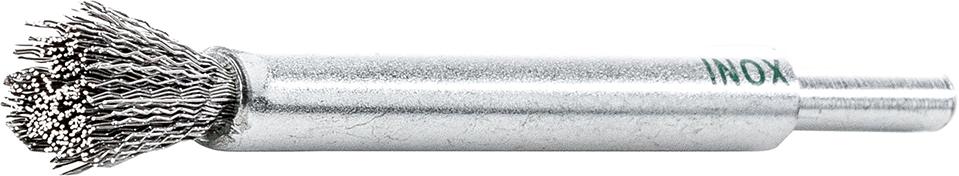 Brosse pinceau inox ondulée 12x20/120x0,3mm 