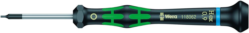 Tournevis électronique six pans femelle 0,9mm 