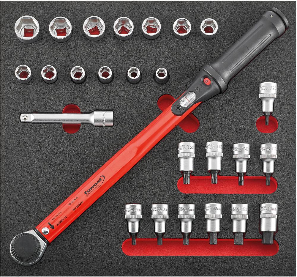 Module d'outil 1/3 Couplede rotation 1/2