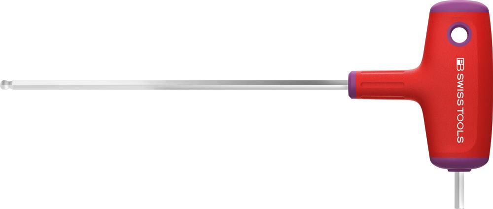 poignée en T avec sortie latérale Tête sphérique 8x150mm 