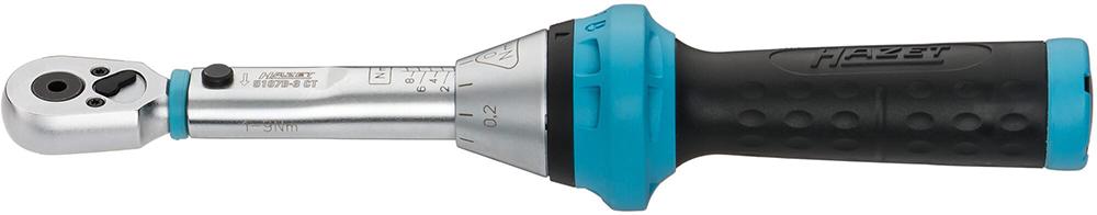 Clé dynamométrique 5107 B-3CT 1-9Nm 1/4