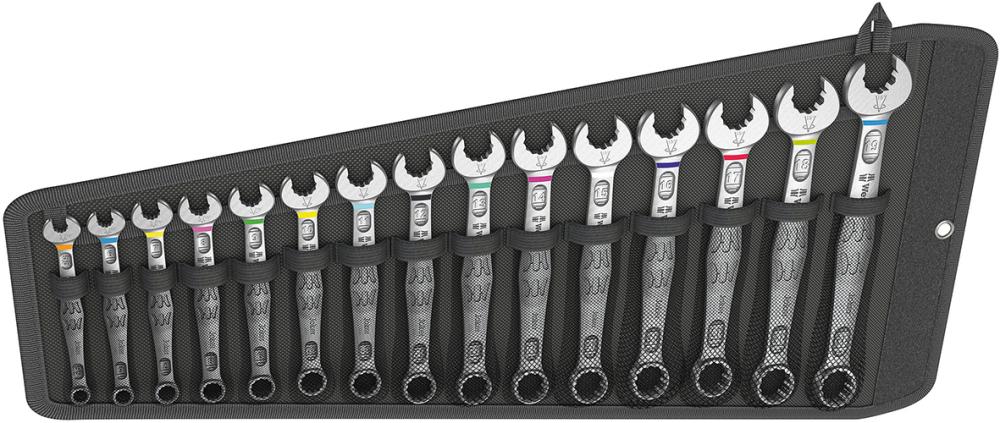 Jeu de clés mixtes Joker 5,5-19mm 15 pcs dans trousse pliante 