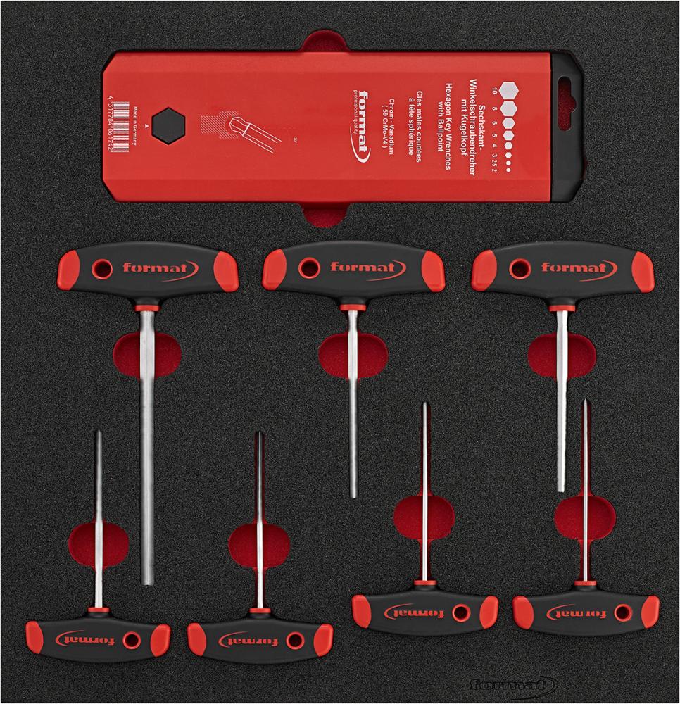 Module d'outillage 2/3 poignée en T six pans femelle 