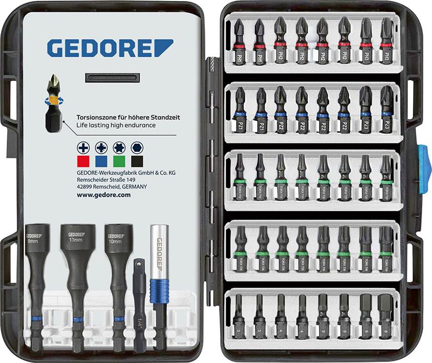 Jeu d'embouts 45 pièces Torsion 