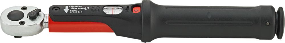Clé dynamométrique avec cliquet à levier 1-5Nm 1/4