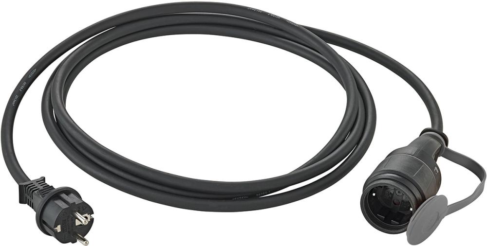 Câble de rallonge contactde sécurité 10m H07RN-F3G1,5 IP44 avec fixation de câble 