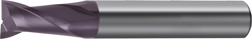 Fraise courte DIN6527 carbure monobloc D2 queueHA 20mm 